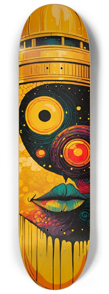 Cosmic 01 Natural Limited Edition 8-1/4 Skateboard Deck
