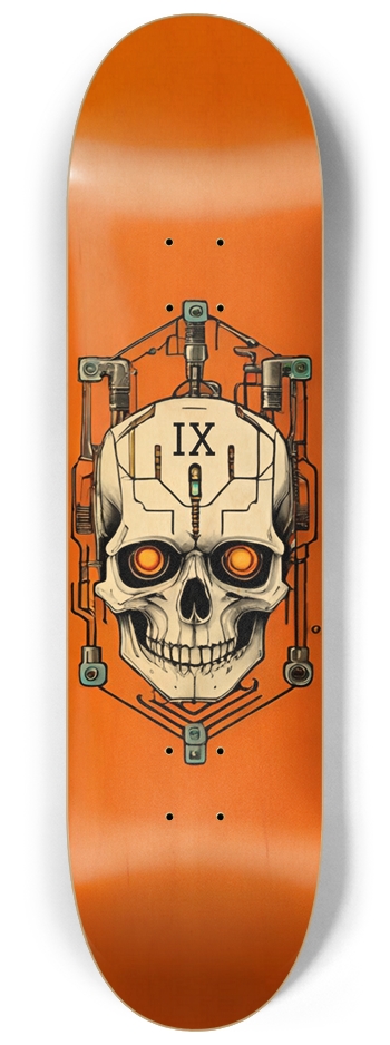 Cyborg Flux Capacitor 09 Natural 8-1/4 Skateboard Deck