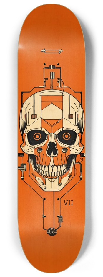 Cyborg Flux Capacitor 07 Natural 8-1/4 Skateboard Deck