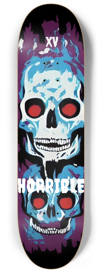 Horrible Deck 015 OG Skull 8-1/4 Skateboard Deck