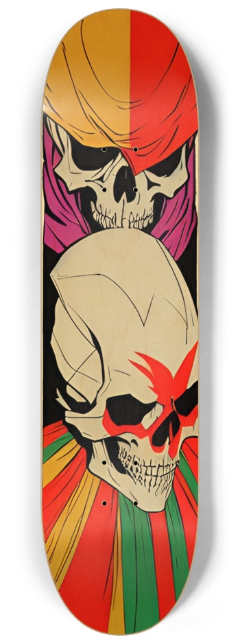 DISTURBED Guy 02 Natural 8-1/4 Skateboard Deck