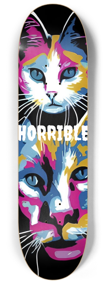 Horrible Deck 012 Original OG Cat 8-1/4 Skateboard Deck