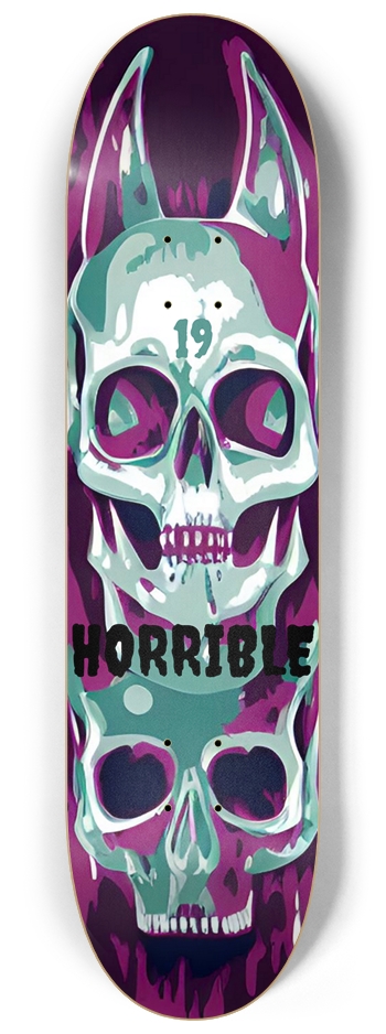 Horrible Deck 019 OG Skull Version 8-1/4 Skateboard Deck