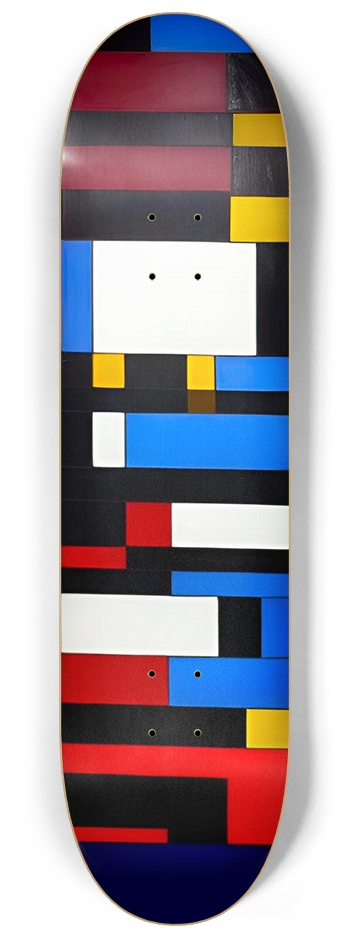 Dope Mondrian Drill 02 Original 8-1/4 Skateboard Deck
