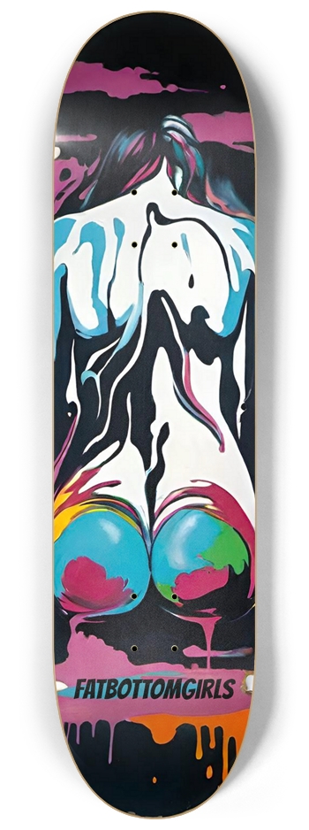 Fat Bottom Girls 03 Original 8-1/4 Skateboard Deck