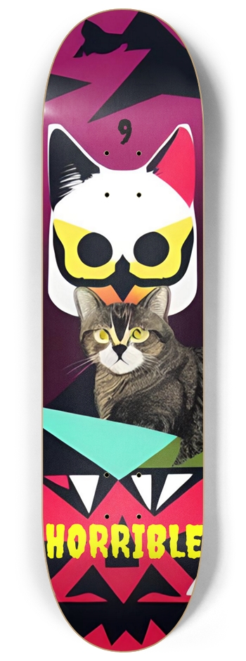 Horrible Deck 09 Original Cat 8-1/4 Skateboard Deck