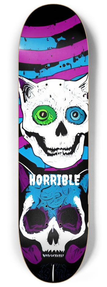 Horrible Deck 04 Original Cat 8-1/4 Skateboard Deck