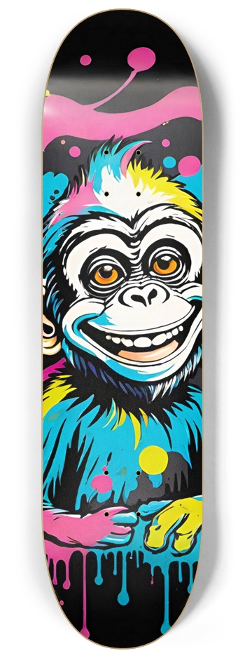 Dope Chimp High AF 01 Original 8-1/4 Skateboard Deck