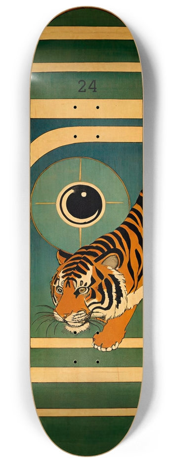 Urban Ninja 022 Tiger OG Natural Bamboo 8-1/4 Skateboard Deck