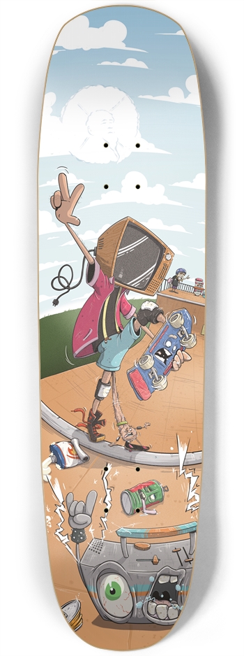 80's skater square nose Square Nose