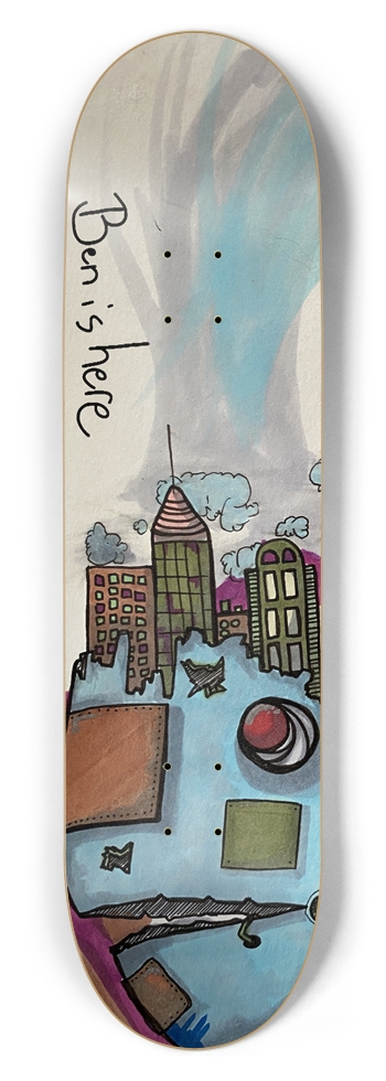 Brain Crowd 8-1/2 Skateboard Deck