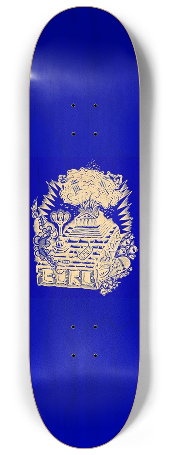 Operation Boro Ver 4.0  8-1/4 Skateboard Deck