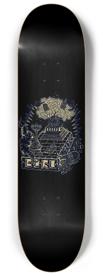 Operation Boro Ver 2.0  8-1/4 Skateboard Deck