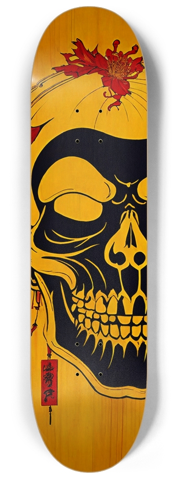 Kanji Zero 01 Natural Bamboo 8-1/4 Skateboard Deck