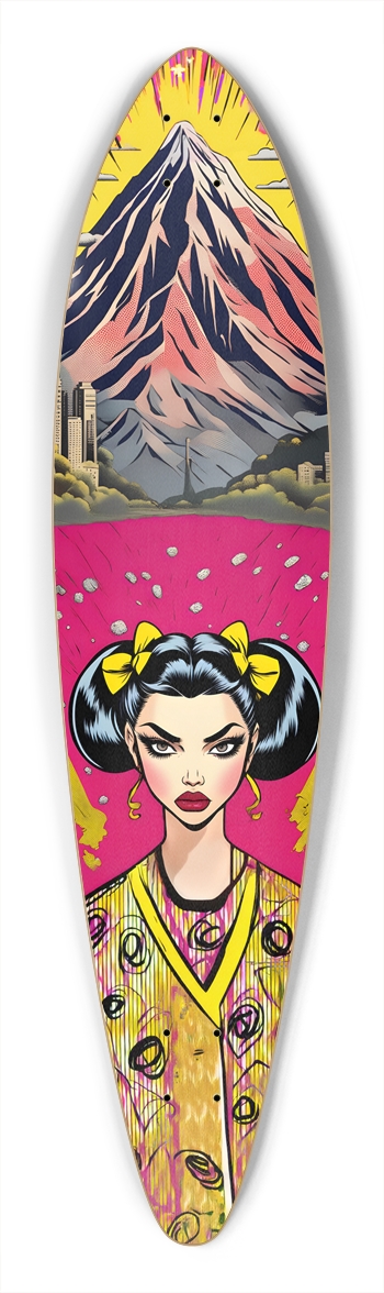 Obake54 XL - Dead Man Designs Pintail Longboard