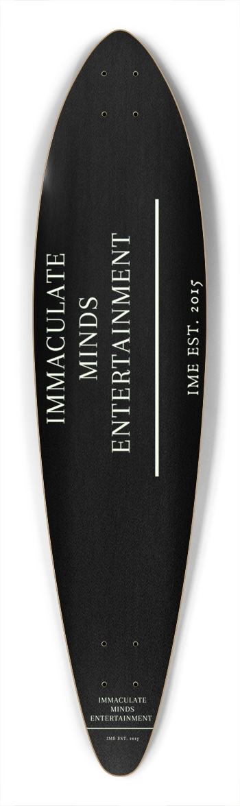 Immaculatemindsentertainment.com Longboard Pintail Longboard