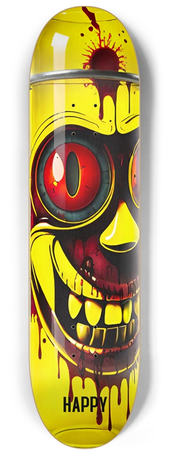 ABOMINATION HAPPY 07 Graffiti Deck 8-1/4 Skateboard Deck
