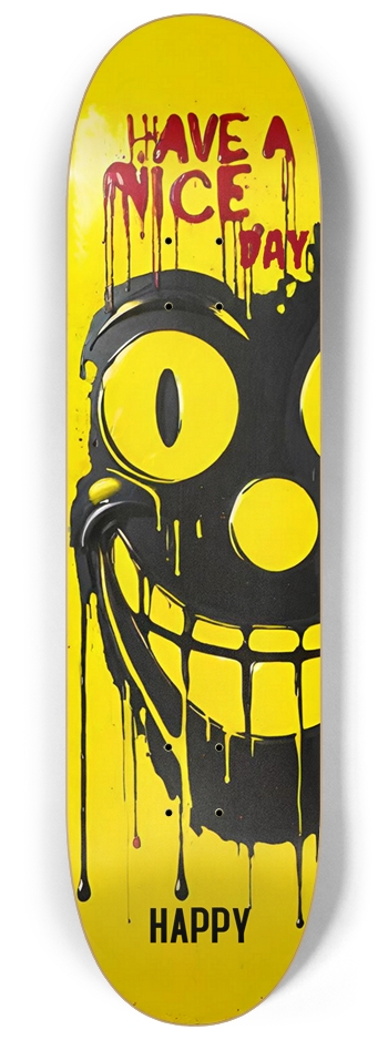 ABOMINATION HAPPY 02 8-1/4 Skateboard Deck