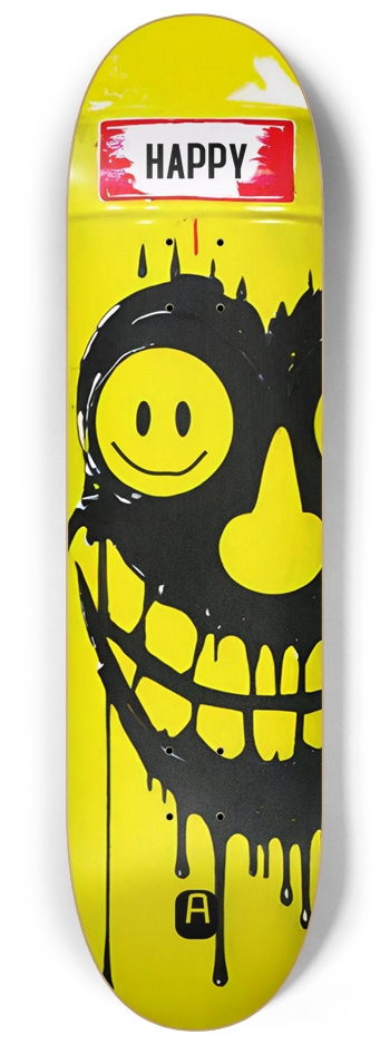 ABOMINATION HAPPY 01 8-1/4 Skateboard Deck