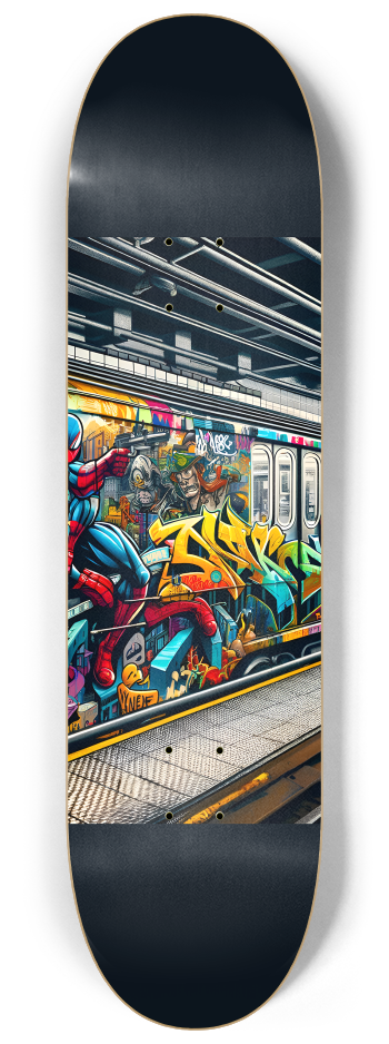 NYC - Subway Skateboard Series #2 8-1/4 Skateboard Deck