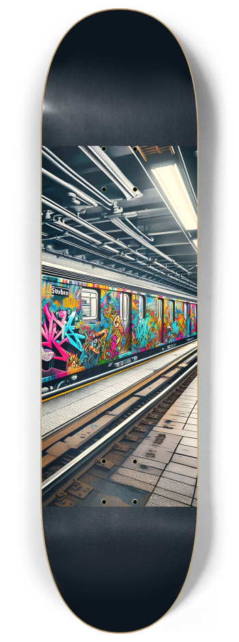 NYC - Subway Skateboard Series #3 8-1/4 Skateboard Deck