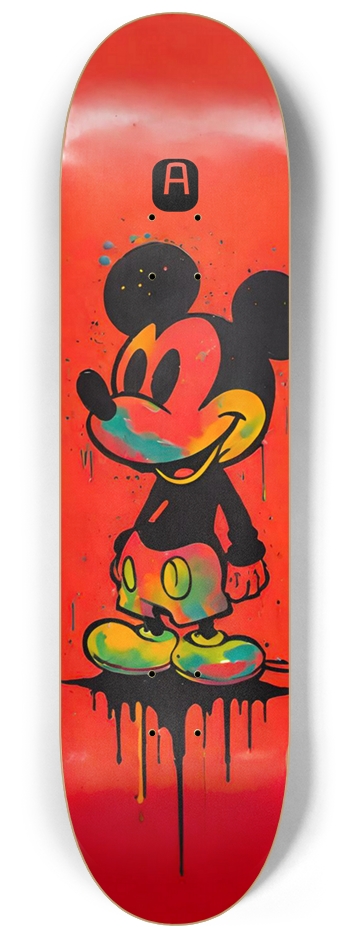 Abomination Mickey 01 Original Limited Edition 8-1/4 Skateboard Deck