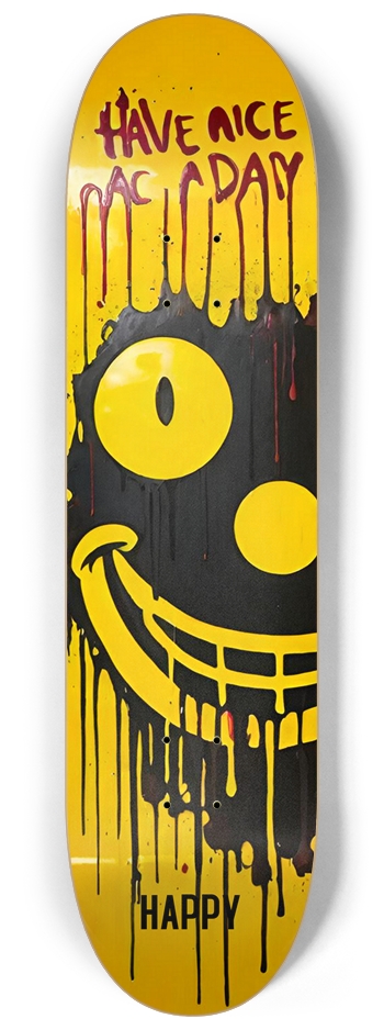 ABOMINATION HAPPY 04 8-1/4 Skateboard Deck