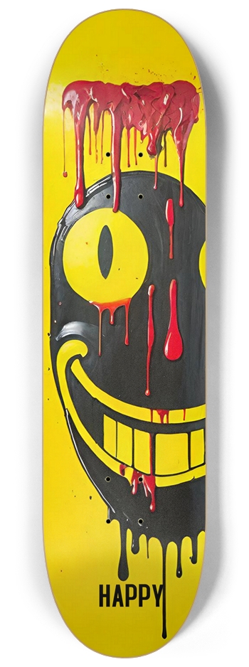 ABOMINATION HAPPY 03 8-1/4 Skateboard Deck