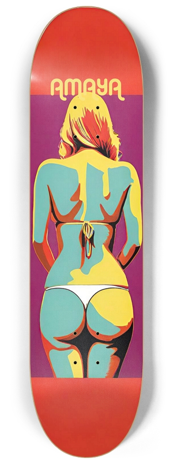 AMAYA Booty 01 Original Booty 8-1/4 Skateboard Deck