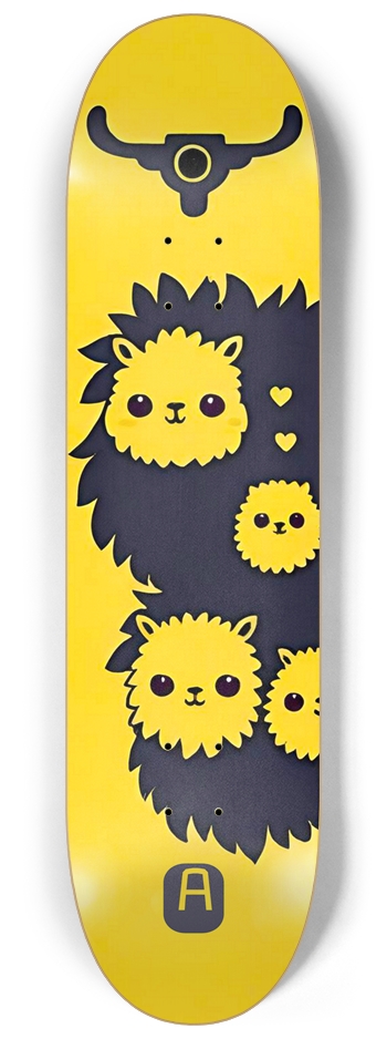 Alpaca 02 Original 8-1/4 Skateboard Deck