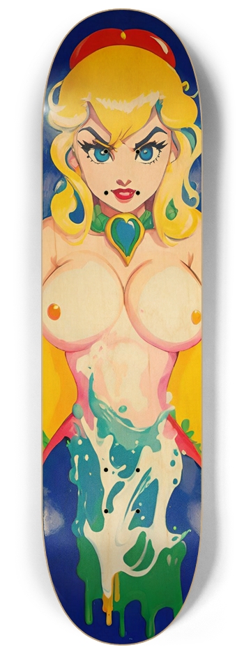 ANIME MONKEY 014 Peaches Natural  8-1/4 Skateboard Deck