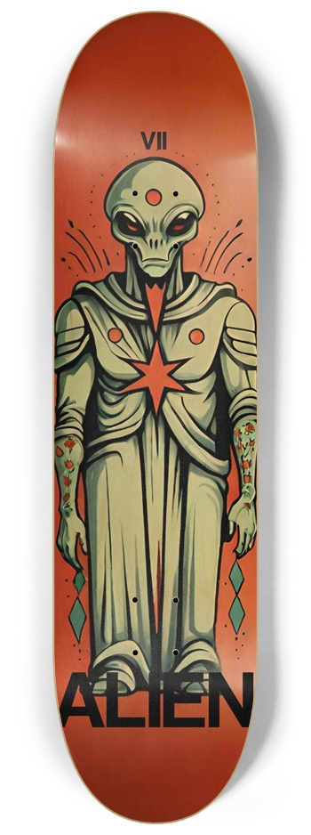 Alien Yo 07 Natural 8-1/4 Skateboard Deck