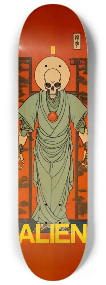 Alien Yo 02 Natural 8-1/4 Skateboard Deck