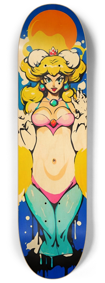 ANIME MONKEY 012 Peaches Natural  8-1/4 Skateboard Deck