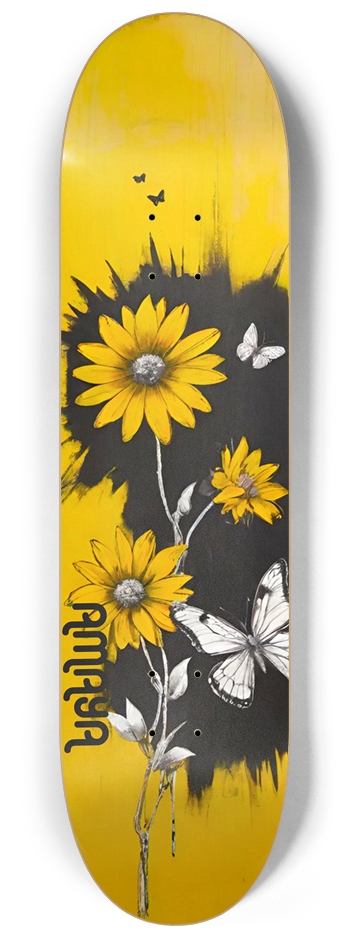 AMAYA Flowers 06 Original 8-1/4 Skateboard Deck