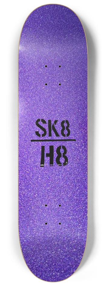 Stellantis Purple! 8-1/4 Skateboard Deck