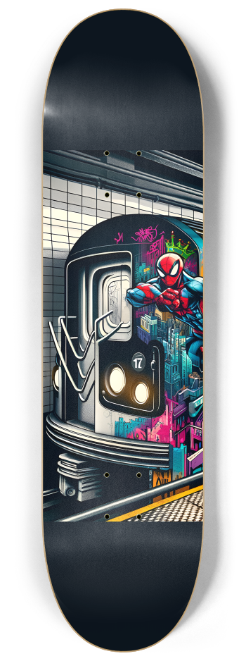 NYC - Subway Skateboard Series #1 8-1/4 Skateboard Deck
