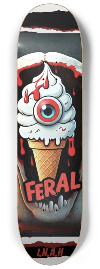 Feral Vanilla 8.25 8-1/4 Skateboard Deck