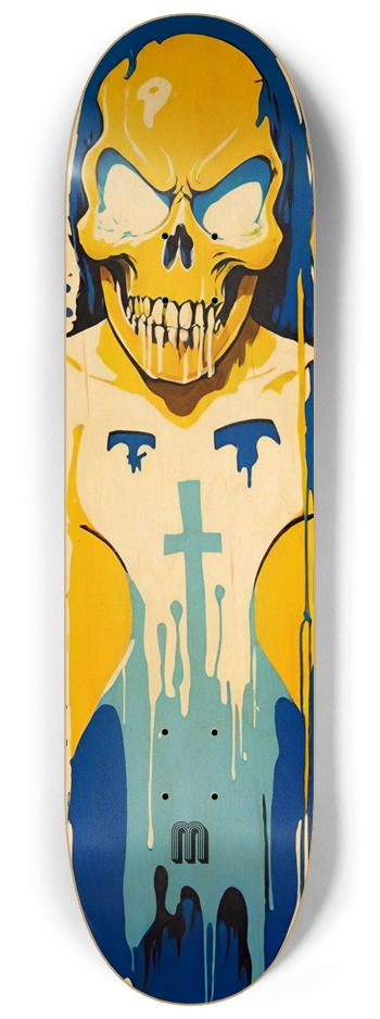 ANIME MONKEY 019 Natural 8-1/4 Skateboard Deck