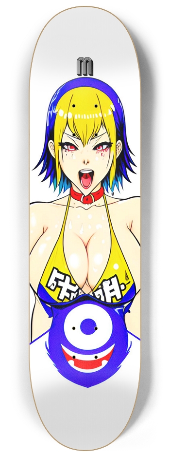 ANIME MONKEY 023 Hot Girl Original  8-1/4 Skateboard Deck