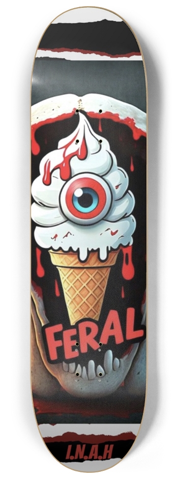 Feral Vanilla 8-1/4 Skateboard Deck