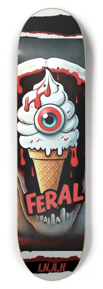 Feral Vanilla 8.5 8-1/2 Skateboard Deck