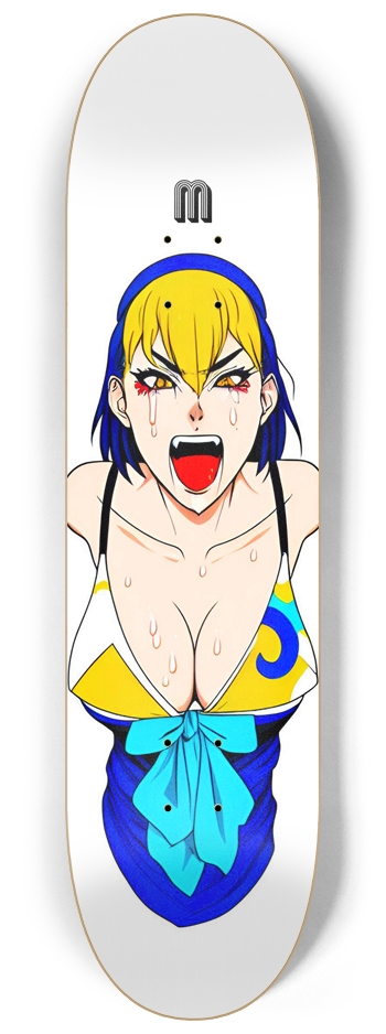 ANIME MONKEY 021 Hot Girl Original 8-1/4 Skateboard Deck