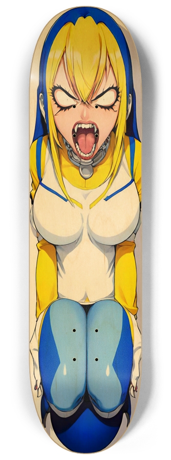 ANIME MONKEY 027 Hot Girl Natural 8-1/4 Skateboard Deck
