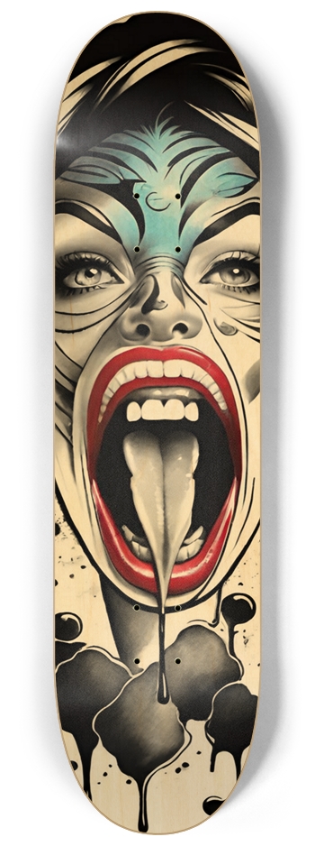 BILLY BOMB 02 Girl Natural 8-1/4 Skateboard Deck