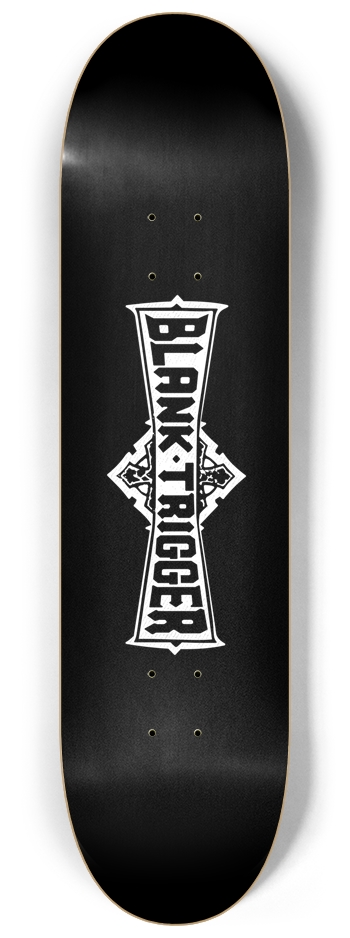 Blank Trigger 8-1/4 Skateboard Deck