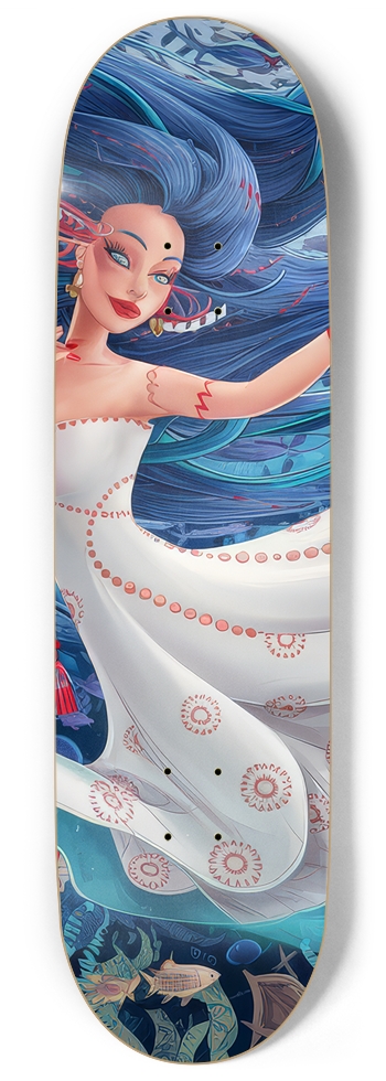 Mermaid Dance Skateboard 9 Inch Skateboard