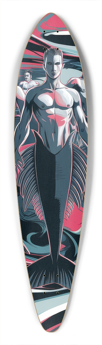 Lead Merman Longboard Pintail Longboard
