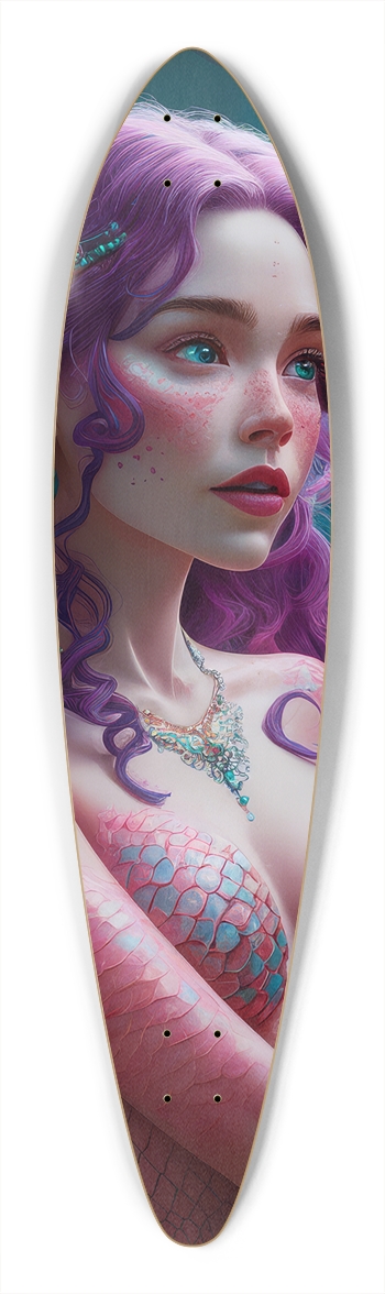 Mermaid Longing Longboard Pintail Longboard