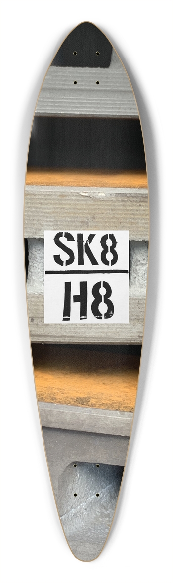 Automotive Art VI Pintail Longboard